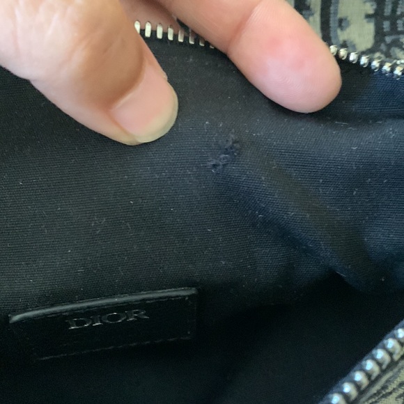 Dior Essentials saddle Bumbag Beige and Black Dior Oblique Jacquard - Picture 16 of 17